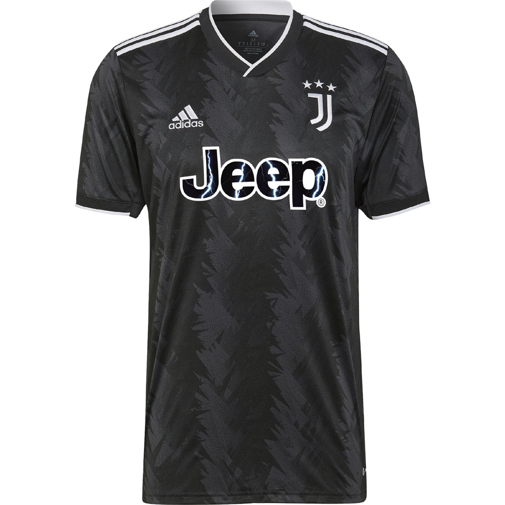 adidas Juventus 23/24 Home Jersey - Black / White