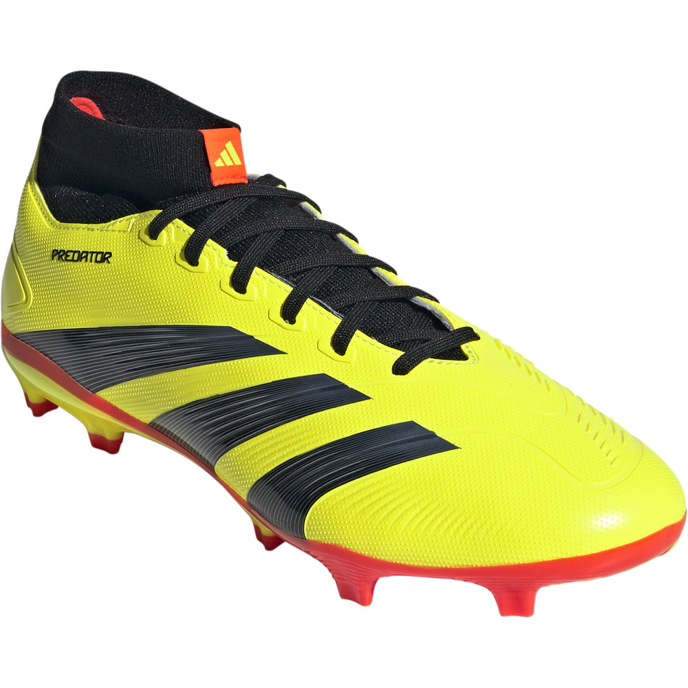 adidas Predator 24 League FG solar yellow black solar red Soccer Center