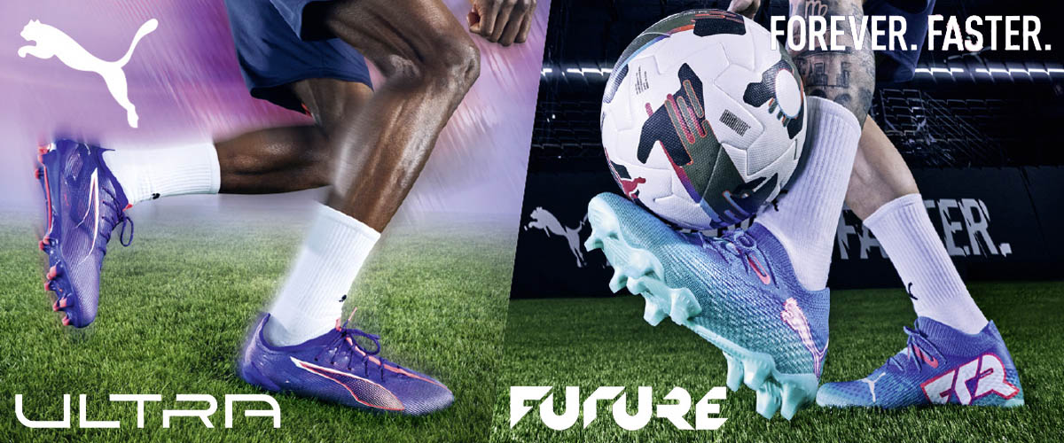 The Formula pack of footwear from Puma is available now at Soccer Center
