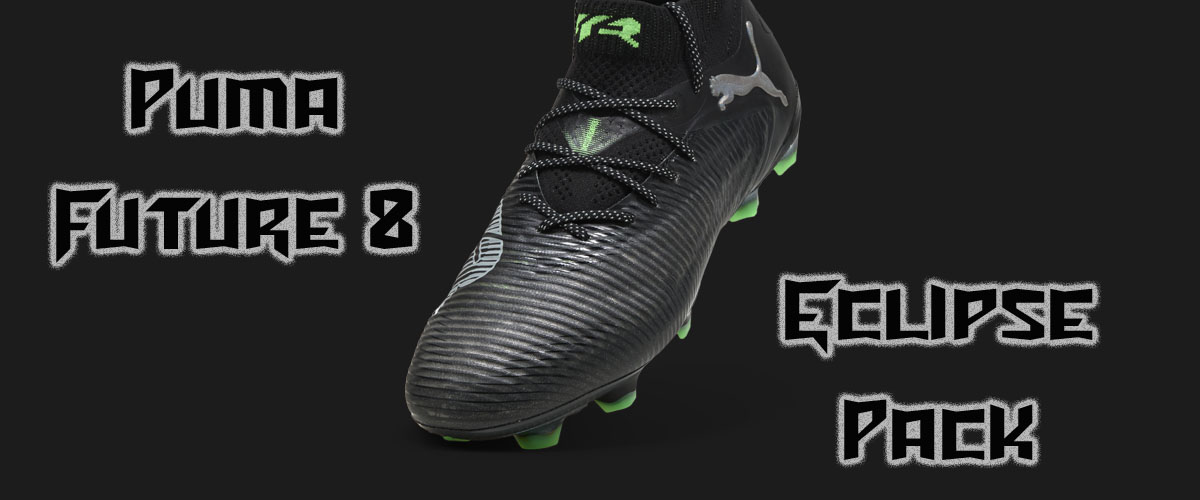 Puma Future 8 Eclipse pack of footwear available at Soccer Center